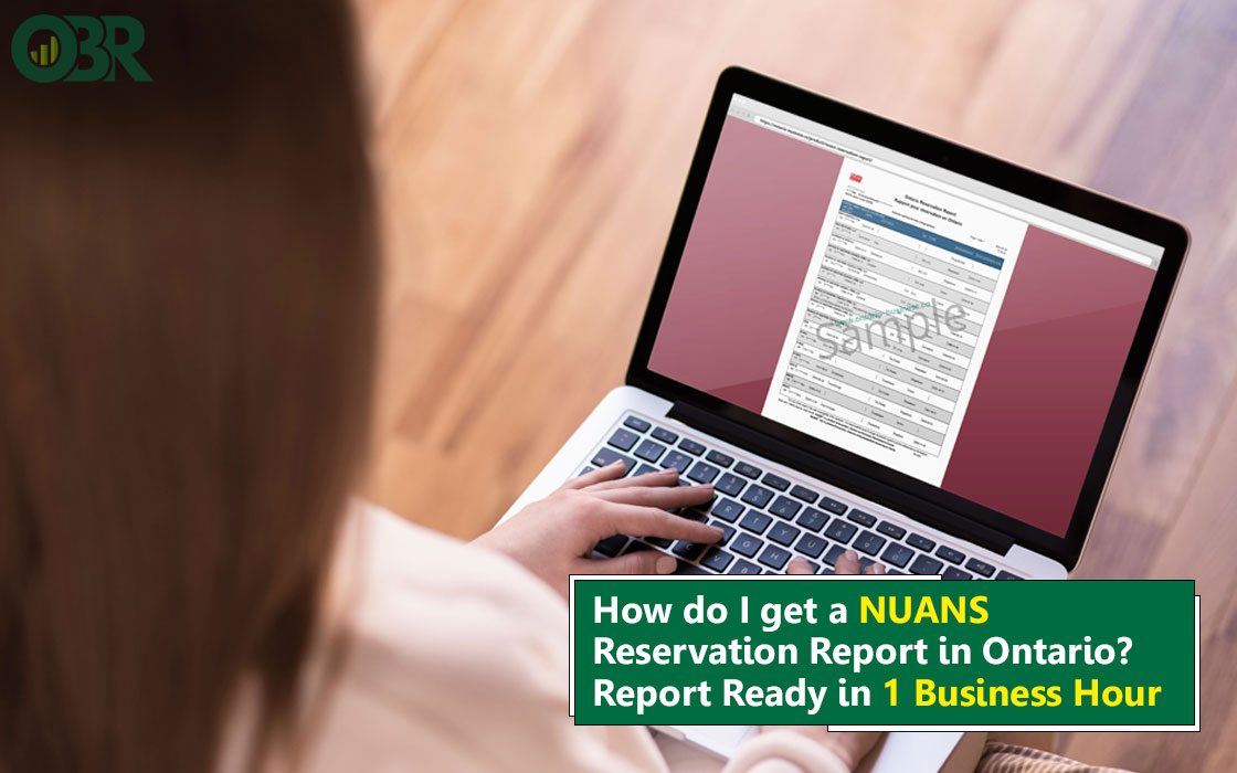 NUANS Report for Ontario