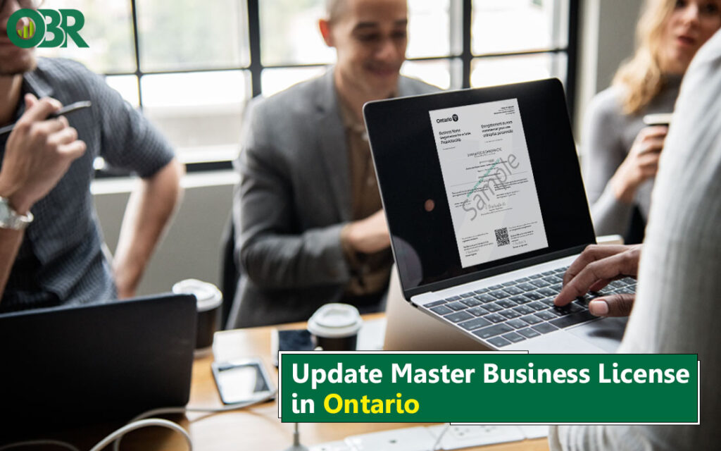 Update Master Business License